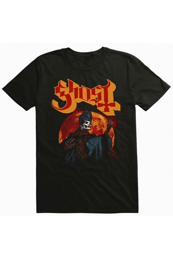 Papa Emeritus IV and Glowing Moon Men's T-Shirt (Large)