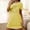 Yellow, variant on Aobny Summer Nightgowns for Women's Cat-Print Thin Pink Sleep Dresses Short Sleeve Crew Neck Teens Pajamas Sleeping
