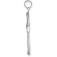 thumbnail image 2 of Avariah Diamonds 14K White Gold Polished and Cut-Out Cross - 22.9mm, 2 of 6