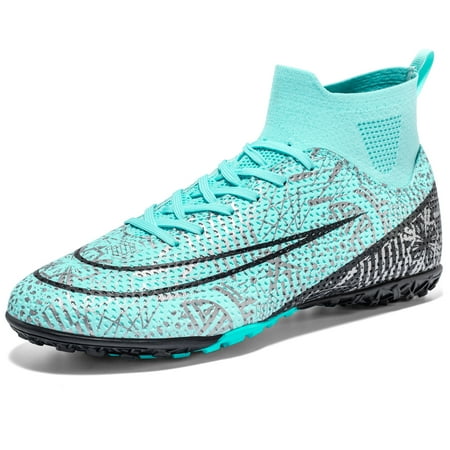 

Men s Anti-skid TF Turf Cleat Soccer Shoes Breathable Professional Sport Training Sneakers For Adult Youth Children Super Foot Bowl
