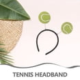 thumbnail image 3 of unbranded 2Ud Vincha Con De Tenis Para Fiestas Y Actividades Deportivas Multicolor, 3 of 8