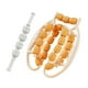 thumbnail image 5 of Masajeador de piernas con rodillos relajantes, 23 ruedas, manual, con abrazaderas circulares para Naranja, 5 of 9