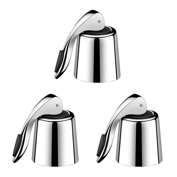 Advancent Tapón de vino de cerveza, tapón sellado al vacío, tapón de botella de vino, tapas de ahorro de vino, utensilios de cocina, tapón de botella Type1 NO1 Advancent CBP104655