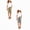 01a-0320-LRKH, variant on 2 Packs Girls Summer Outfits 7-8 Teen Cotton Linen Shorts Boys Girls Plain Elastic Waist Knee Length Bermuda Short Summer Casual Pockets Pants