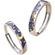 thumbnail image 1 of Juego de 2 anillos de pareja a juego, anillo de promesa de sol y luna, anillos ajustables a juego para parejas, anillos de promesa, aniversario, joyería de San Valentín, 1 of 4