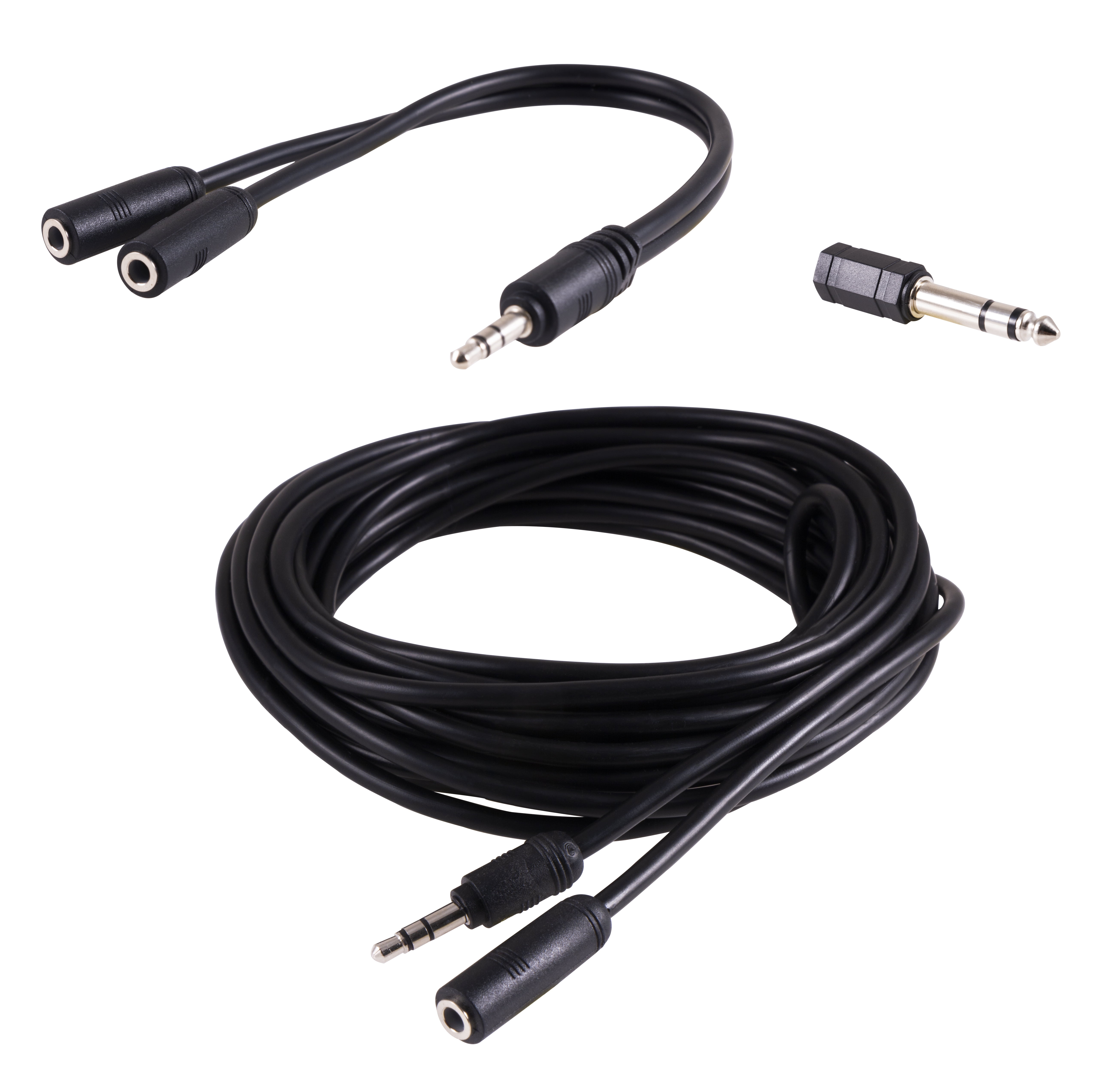 onn. 18' Audio Kit, 3.5mm Port