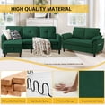 thumbnail image 6 of Pingliang Home Living Room Furniture Set,Sectional Sofa with Storage Ottoman and Loveseat,Modern 3 Seat Couch L Shaped Sofa with Storage Pockets,Modern 5 Seater Set for Living Room Apartment APT, 6 of 7