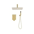 thumbnail image 1 of Ceiling Mounted Shower System Combo Set with Handheld and 16"Shower head, 1 of 4