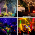thumbnail image 2 of Solar Pond Spotlights, LED Solar Underwater Lights with Dual Waterproof Submarine Landscape Spotlight Lighting C, 2 of 7