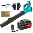 thumbnail image 7 of (HJG)--Cordless Leaf Blower 20V Electric Leaf Blower With4.0Ah Batteries And Fast Charger, Variable Speed, Turbo Mode, Battery Powered Handheld Leaf Blowers For Lawn Care And Clearance Yard Leaves;'[, 7 of 7