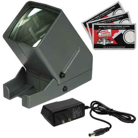 Zuma SV-3 LED 35mm Film Slide and Negative Viewer with AC Adapter + Cleaning
