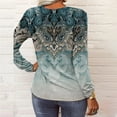 thumbnail image 4 of Aloohaidyvio Tops and Blouses ,Women Casual Tops Long Sleeve Buttons Slim Blouse T-Shirt, 4 of 6