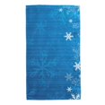thumbnail image 1 of Fotbe Blue Christmas Toalla Premium con Patrón, Toalla de Microfibra de Secado Rápido, Ligera y Altamente Absorbente (27.5x16in), Ideal para Uso Diario, 1 of 6