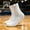 White, variant on Socks for Men Athletic Cycling Basketball Ankle Socks Sweat-Absorbed Colorblock Socks 1PC White