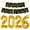 Black and Gold, variant on Katchon, Glitter Happy New Year Banner Black-Extralarge-10 Feet,No DIY,2 Strings, New Years Banner for New Years Decorations 2026 | Black Happy New Year Eve Party Supplies 2026 | Nye Decorations 2026