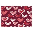 thumbnail image 2 of Wzzjkit Valentine's Day Placemat Festive Party Dining Room Table Cover Home Kitchen Table Heat Mat, 2 of 5
