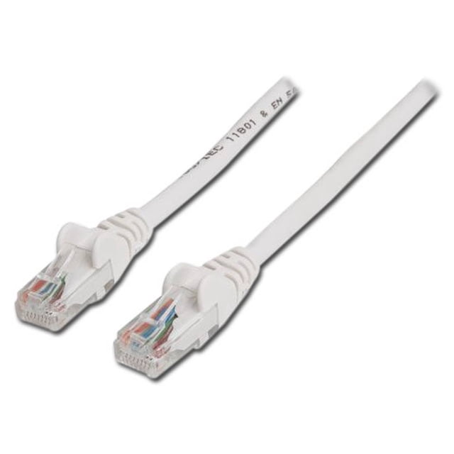Cable Patch Intellinet Cat6 UTP, 50cm. Color Blanco INTELLINET NETWORK SOLUTIONS 341936