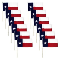 Texas flag 12 x 18 inch -12PK