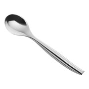 Visions 10 Heavy Weight Silver Plastic Serving Spoon - 72/Case
