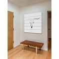 thumbnail image 5 of Boho Skull Grey by Parvez Taj Painting Print on White Wood, 5 of 7