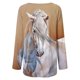 thumbnail image 5 of Blusa de manga larga con cuello redondo para mujer Pompotops  gfhjh19502, 5 of 5