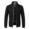 thumbnail image 2 of Cárdigan cálido de otoño e invierno para hombre, suéteres con cremallera de lana, chaquetas para hombre, abrigo de punto ajustado, cárdigan grueso, suéter, abrigo para hombre Tan Jianjun unisex, 2 of 2