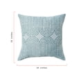 thumbnail image 4 of Beautiful 18" x 18" Decorative Outdoor Pillow by Drew Barrymore, Blue Pill, 4 of 8
