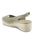 thumbnail image 5 of Flexus Women's MAYBERRY Slingback Wedge Sandals Olive Green EU 41 / US 9.5 - 10, 5 of 5