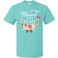 thumbnail image 3 of Inktastic Blessed to Be a Mimi with Pink Flowers T-Shirt, 3 of 5
