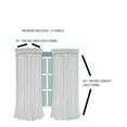 thumbnail image 3 of Set of 2 Panels Noa Blackout Thermal lined Window Curtain Drapes With Grommets For Bedroom Plum Color 63" length, 3 of 5