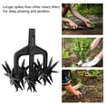 thumbnail image 4 of Escarificador de tierra para jardín, rastrillo de jardín Yunir, ancho ajustable, 4 of 9