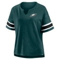 thumbnail image 2 of Women's Fanatics Midnight Green Philadelphia Eagles Redzone Curl Route T-Shirt, 2 of 3