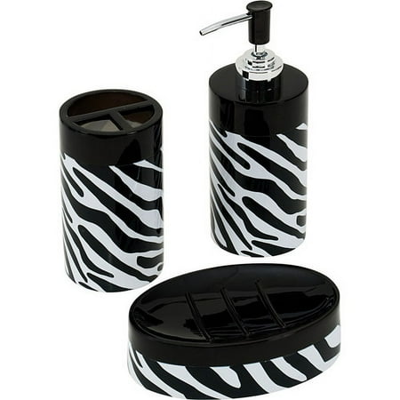 your zone zebra 3-pc accessory set