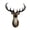 Deer Head, variant on YIQMI 18.9in Realistic Stag Head Wall Sculpture, Resin Deer Bust with Natural Antlers for Cabin, Lodge, Farmhouse Rustic Decor