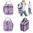 thumbnail image 3 of Bolsa térmica aislante para el almuerzo Olivia Vampire Rodrigos Sour para la oficina con estrellas y mariposas, 3 of 4