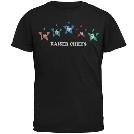 Kaiser Chiefs - Star Heads T-Shirt (Kaiser Chiefs Try Your Best)