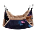 thumbnail image 4 of Hamster Hammock, Small Pet Cage Hammock, Warm Hammock Toy Parrot Ferret 34x34cm, 4 of 8
