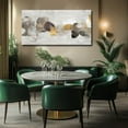 thumbnail image 7 of Wall Art for Living Room Geometric Wall Decor Grey Block Artwork 24x48 Inch Circle Pictures Pints for Bedroom Office Neutral Wall Art, 7 of 7