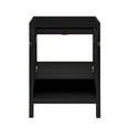 thumbnail image 2 of Château 24" Freestanding Bathroom Vanity Cabinet without Top in Black Oak, 2 of 7