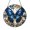 Acrylic 3.5 Inch, variant on Elegant Blue Butterfly Stained Glass Suncatcher Window Decor, Floral Scroll Art Panel for Bright Home Styling