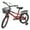 Red, variant on LELINTA 16" Kids Bike for Ages 2-7 Years Old Girls & Boys, Kids Bike with Training Wheels for Boys Girls Bicycle