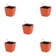 thumbnail image 3 of Advancent Macetas resistentes a la intemperie para espacios pequeños Garden S Beauty Maceta de riego automático Macetas de cerámica roja 14 * Type2 NO2, 3 of 6