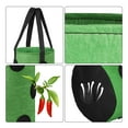 thumbnail image 5 of TSV 13.8 in Green Upside-Down Hanging Planters with 13 Growth Ports (2 Count), 5 of 7