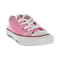 thumbnail image 2 of Converse Chuck Taylor All Star Ox Little/Big Kids' Shoes Pink Foam-Enamel Red 663628c, 2 of 6