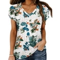 thumbnail image 5 of WXLWZYWL Party Tops for Women Casual Tops for Women Black Tunic Tops for Women Blusas Casuales De Mujer Bonitas Blouses & Button-down Shirts Plus Size Tops for Women, 5 of 9
