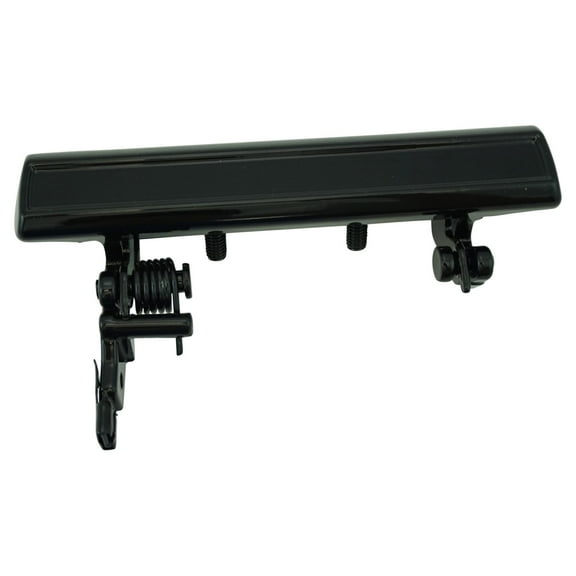 TRQ Door Handle Black Exterior Outside Outer LH Driver Side for Chevy Pontiac DHA49101
