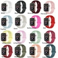 thumbnail image 2 of LEIXIUER Silicone Sport Strap Compatible with Apple Watch Bands 49mm 40mm 44mm 38mm 42mm 41mm 45mm,Stretchy Soft Silicone WristBands Bracelet for iWatch All Series 8 7 6 5 4 3 2 1 & SE Sports Band, 2 of 9
