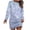 Gray, variant on IROINNID Christmas Dresses for Women Christmas Printed Long Sleeve Round Neck Short Sweatshirt Dresses Deals,Gray