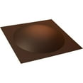 thumbnail image 6 of Ekena Millwork 19 5/8"W x 19 5/8"H Sloane EnduraWall Decorative 3D Wall Panel, Universal Aged Metallic Rust (Covers 2.67 Sq. Ft.), 6 of 6