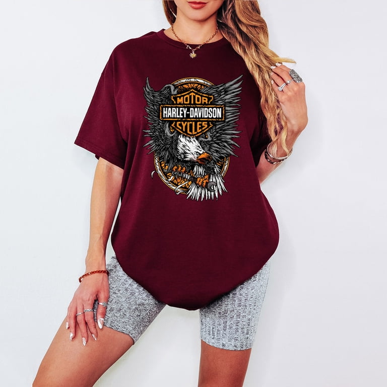 Harley-Davidson Motorcycles Legend Eagle T-Shirt - Classic Fan